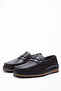 Men's Genuine Leather Brown Loafer Shoes - 5