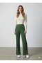Women's Winter Comfortable Fit Wide Leg Comfort Elastic Waist Knit Pants - 8