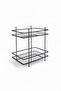 Mirror Makeup & Cosmetic Organizer Rectangular - Black - 4
