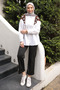 Brown Garnished Stone Detailed Shirt - 3