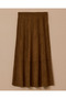 Süet Maksi Etek - 4