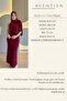 One Shoulder Draped Elegant Burgundy Long Dress - 2