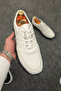 Men's Leather Sneaker Shoes - 7