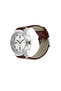 3123SL02 Men’s Analog Watch – Silver Dial, Brown Leather Strap, Quartz Movement - 2