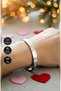 Ayetel Kürsi Stainless Steel Curved Adjustable Men'S/Women's Bracelet 2 Pieces - 3
