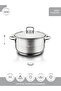 Gastro High Quality Stainless Steel Casserole 20 x 12 cm - 3
