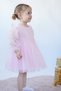 Baby Girl Children's Long Sleeve Winged Birthday Party Wedding Special Day Tulle Tutu Lined Princess Dress - 6