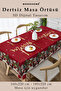 Christmas Tablecloth New Year's Eve- 5D Digital Design Special Weaving Merry Christmas Red - 2