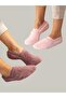 2 Pieces Women's Plush Winter Ballerina Booties Socks - 4
