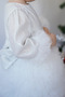 Baby Girl Kids Dress Long Sleeve Tulle Tutu Special Occasion Party Birthday Princess Silvery Christmas Dress - 4