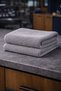 Gray Sports Towel Stain-Repellent Hairdresser Barber Towel 50X90 cm - 4