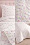 Quilted Bedspread Set Single Starry Softgrey - 2