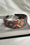 Triangular Detail Ethnic Patterned Crown - 3