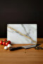 Bohemian Series Presentation Plate Premium Quality Custom Production Glass Cutting Chopping Board Glass Cutting Board - 2