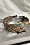 Mixed Color Ethnic Patterned Crown - 2