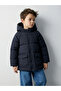 Plus New Season Hooded Lined Boys' Coat
