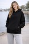 Oversized Cotton Premium Hooded Sweatshirt - 3
