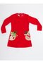 Red Velvet Christmas Deer Girl Costume Dress – Ages 2-8 - 3