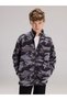 Vizyon New Season Mock Neck Fleece Boys' Cardigan