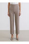 Özmarka New Season Elastic Waist Textured Wide Leg Women's Trousers - 3