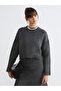 Crew Neck Oversize Women's Knitwear Sweater
