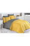 Premium 100% Cotton Double 6-Piece Duvet Cover Set (with Sheets) - 4