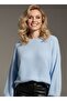 Baby Blue Yumoş Knitwear Crop Sweater