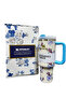 Love Shack Fancy H2.0 Flow State 40oz Blue Rose Tumbler