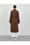 Sora Front Buttoned Double Breasted Collar Trench Coat Tns-4391 - 2