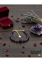 Original Amethyst Natural Stone Bracelet Necklace Set - 3