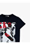 Koton Navy Blue Boy's T-shirt 0ykb16046ok - 3