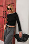 Kayak Neck Raglan Sleeve Fit Knitwear Sweater - 7