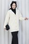 Pearl Detailed Knitwear Cardigan H25300 Cream - 4