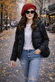 Ressam Model Braided Patterned Beanie - 3