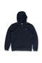 Hooded Regular Fit Navy Blue Cardigan with Front Zipper - 3