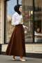 Drapey Puff Flared Hijab Skirt - 6