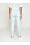 Women's Blue Trousers 8YAK47556DW - 4