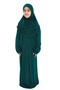 Practical One-Piece Organic Girls' Prayer Dress - Green