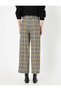 Women's Brown Belt Detailed Trousers 0YAK43480EK - 4