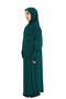 Practical One-Piece Organic Girls' Prayer Dress - Green - 2