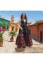 Gazelle Boho Style Gypsy Dress / Black - 3