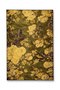 Sdt Yellow Floral Pattern Woven Base Modern Decorative Carpet Sdt230Yellow