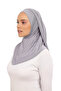 Ready Luxury Practical Hijab Chiffon Shawl Gray
