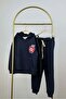 Hooded New York Embroidered Tracksuit Set - 2