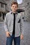 Children's Long Sleeve Straight Lumberjack Men's Shirt