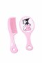 Kuromi Patterned Red 15 cm Mirror Comb Girl's Set – Gift, Birthday Gift - 5