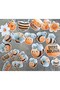 32 Piece Honeybee Themed Giant Birthday Set Banner+Cake Decoration+Cupcake Toothpicks Original Product Cocktail Toothpicks Engagement Birthday Cocktail Invitation and Presentation Cake Decoration Thick Paper - 5