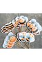 32 Piece Honey Bee Giant Birthday Set for Kids Banner Cake Decoration Cupcake Toothpick Original Product - 6