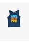 Boy's Navy Blue Undershirt