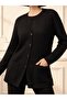 Seasonal Mercerized Mother's Pocket Cardigan / Black - 8